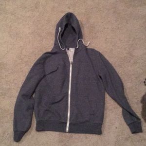 Plain, light blue sweater